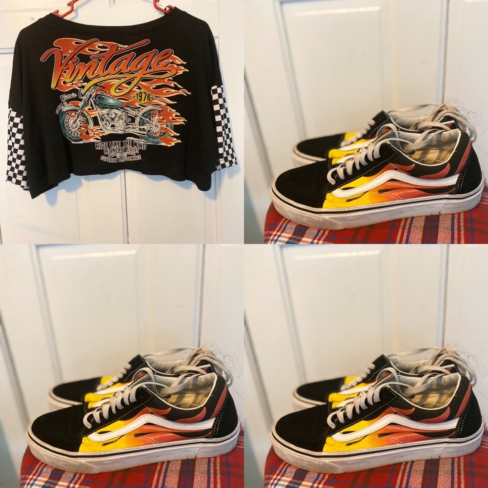 🔥VANS & CROP TOP BUNDLE🔥
